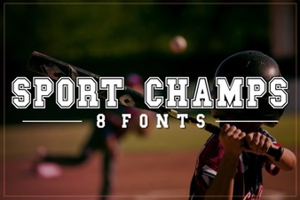 Sports Champs Font: Designs for Winning Teams