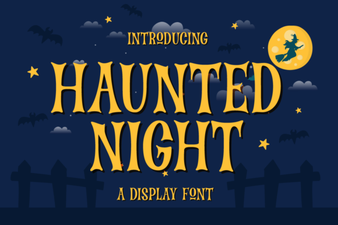 Haunted Night Font: Spooky Design Ideas & Uses